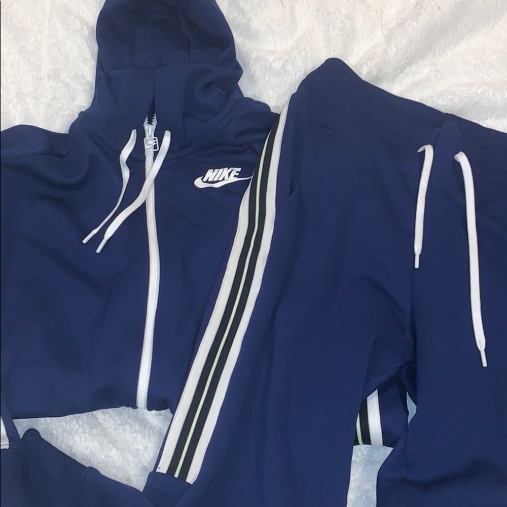 Blue Nike Sweatsuit